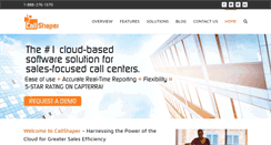 Desktop Screenshot of callshaper.com